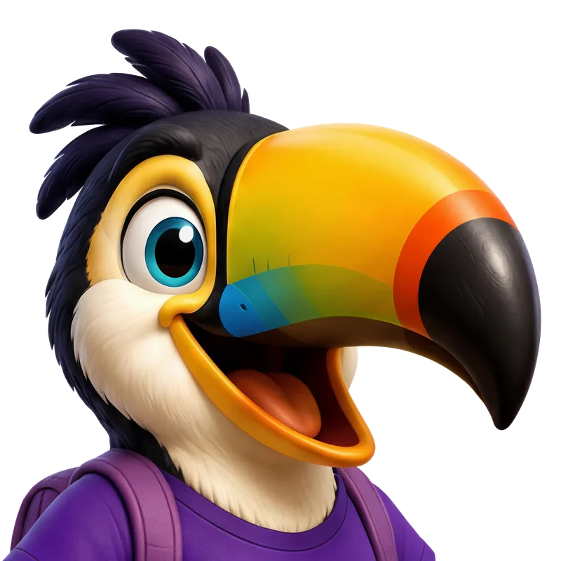 Tuki, o tucano viajante